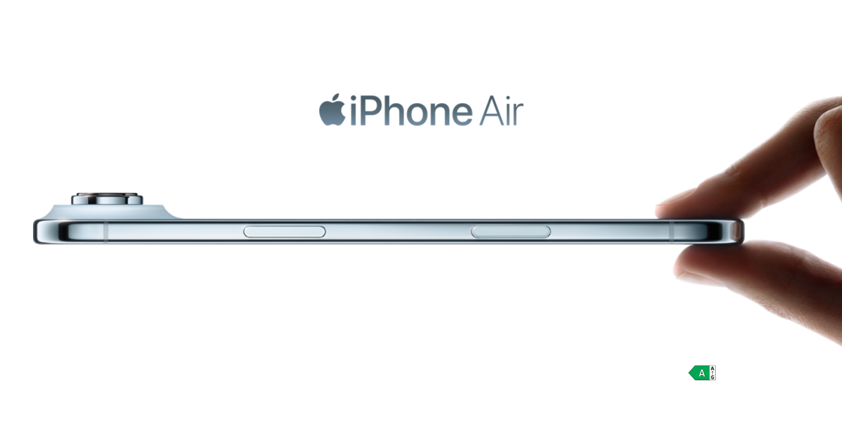 Apple iPhone Air classe energetica A
