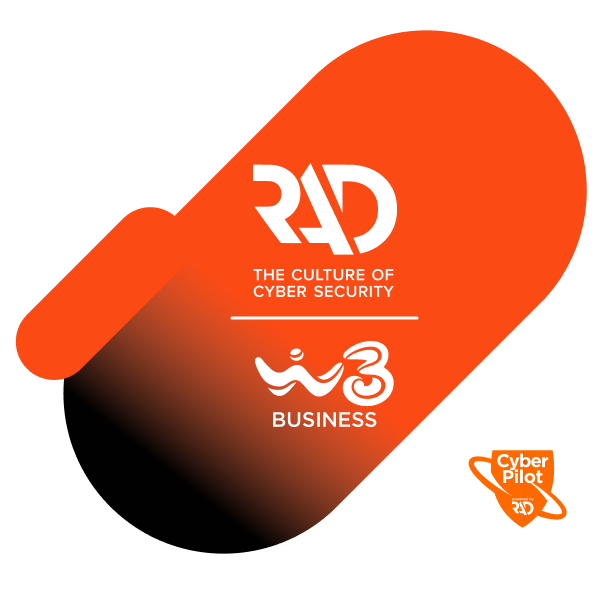 logo RAD the culture of cyber security logo windtre business Cyber Pilot