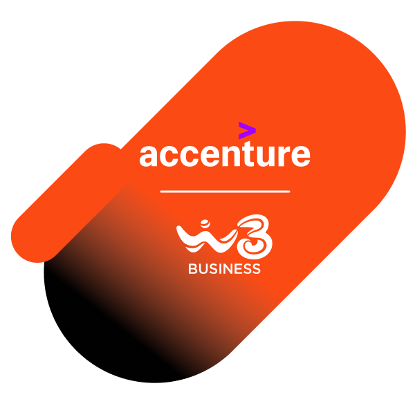 logo accenture logo windtre business